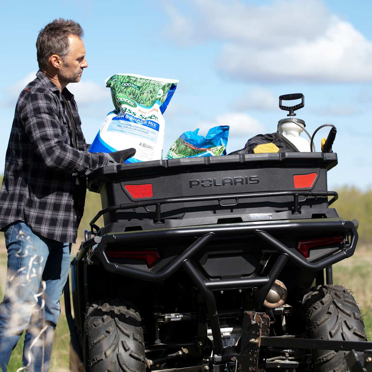 Polaris Sportsman 570 EPS 2023 : face arrière
