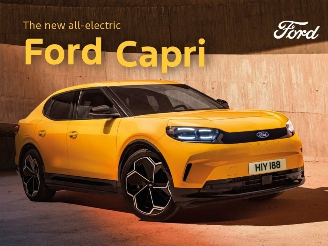 THE NEW ALL-ELECTRIC FORD CAPRI