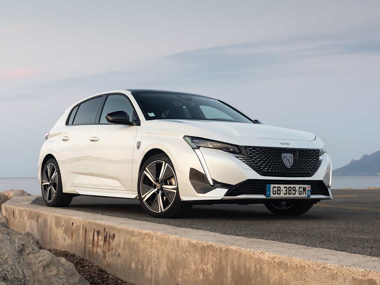 Peugeot 308 bord de mer