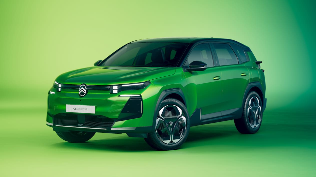 Citroën C5 Aircross 2025 : trois quarts avant gauche statique