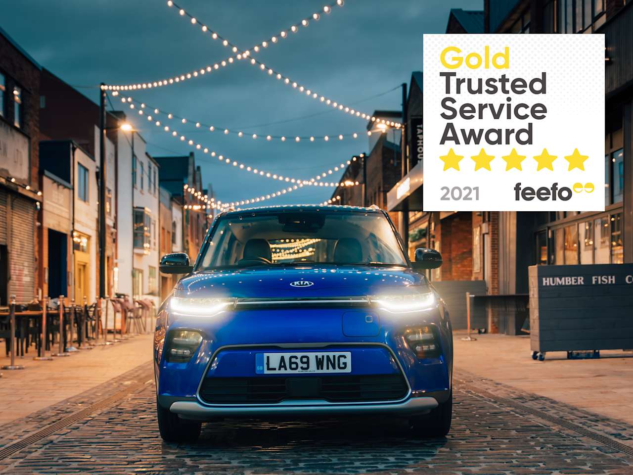 Kia receives Feefo Gold Trusted Service award 2021