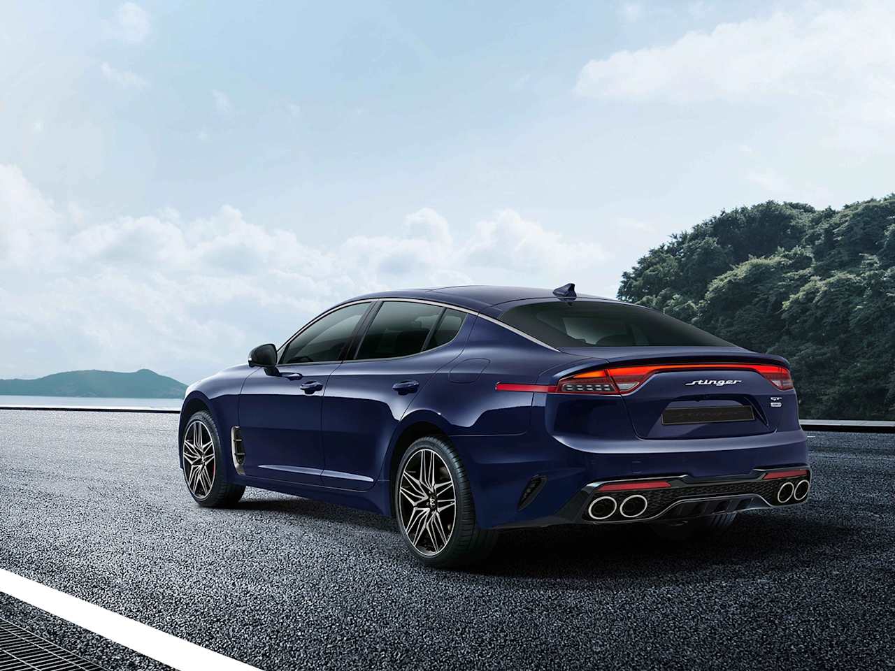 Kia reveals new design for fastback Stinger 