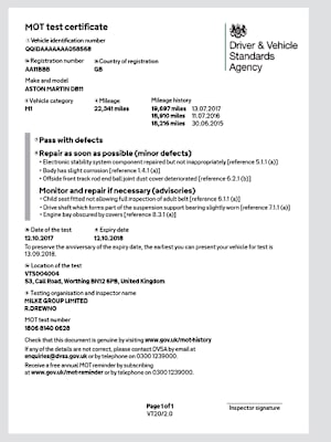 How To Check Your Car S Mileage And Mot History Online