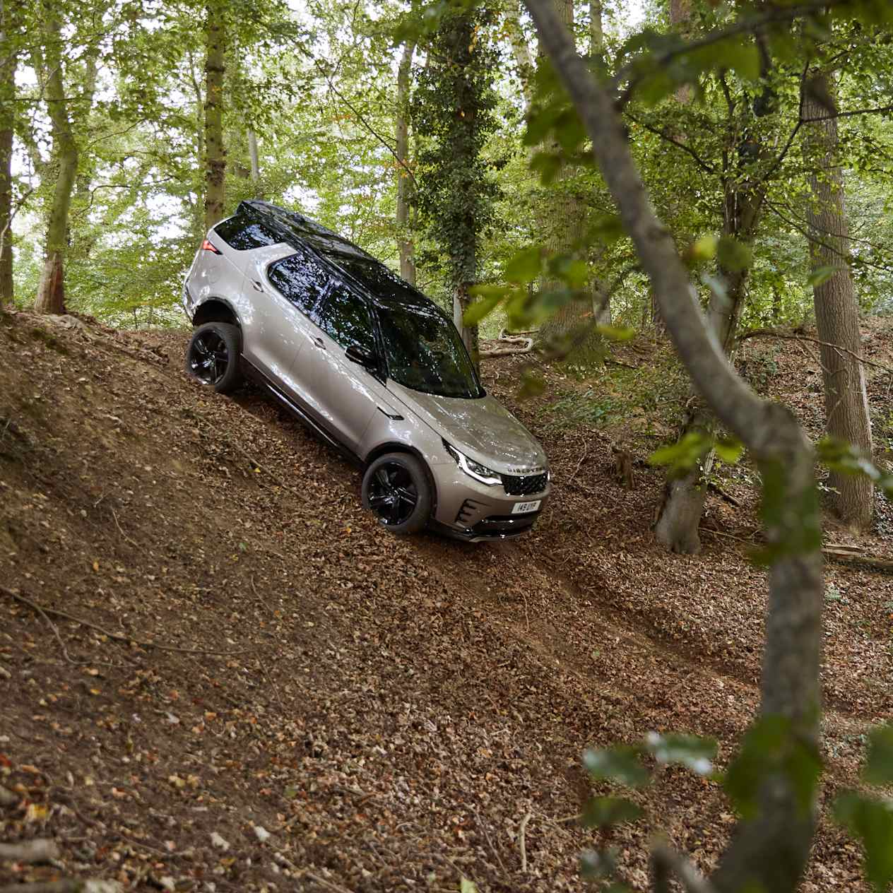 Discovery off road - hill decent