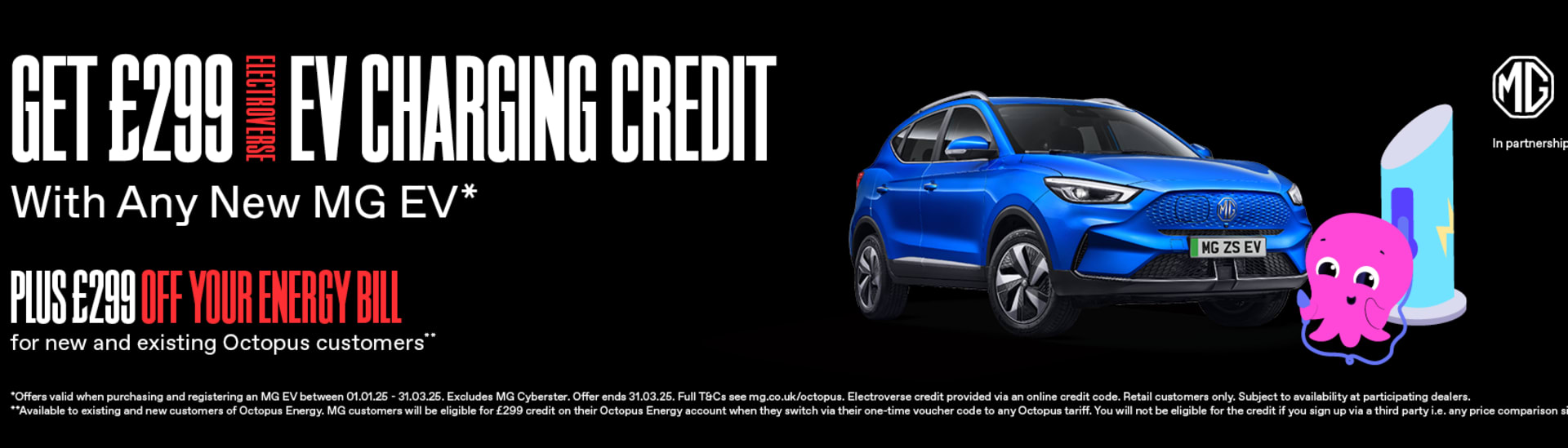 Get £299 EV Charging Credit