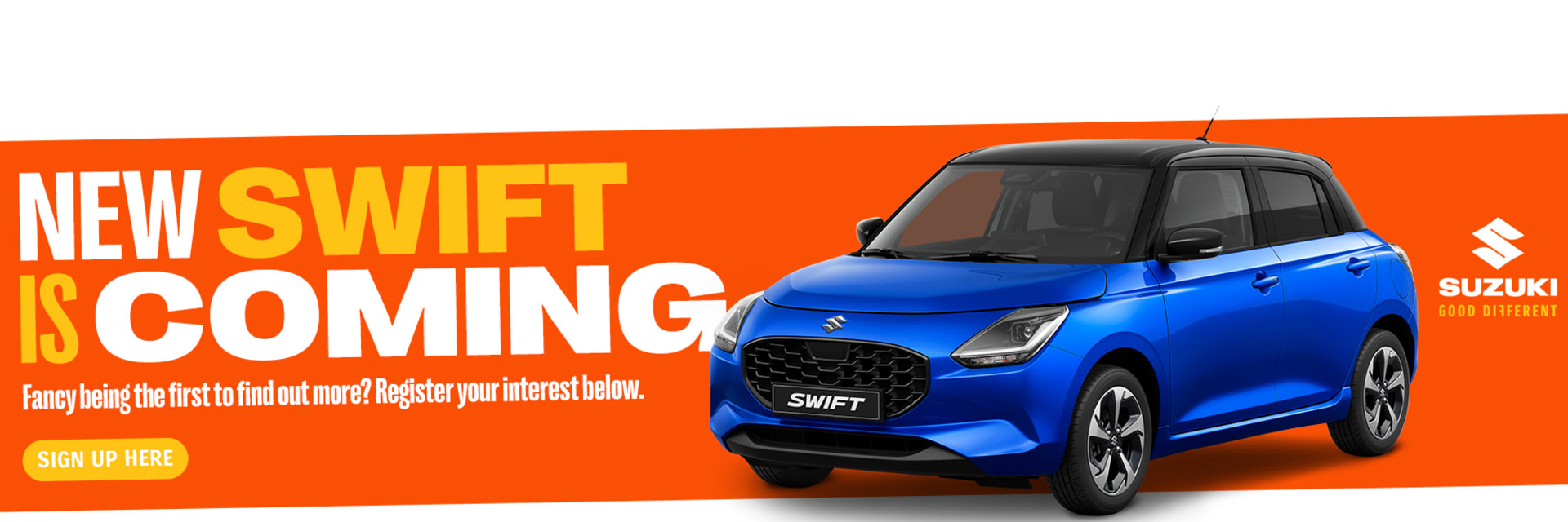 The new Suzuki Swift!