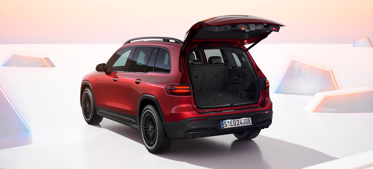 Mercedes EQB 2024 : coffre