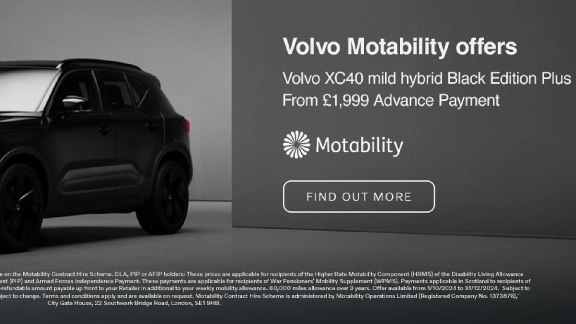 Volvo Motability