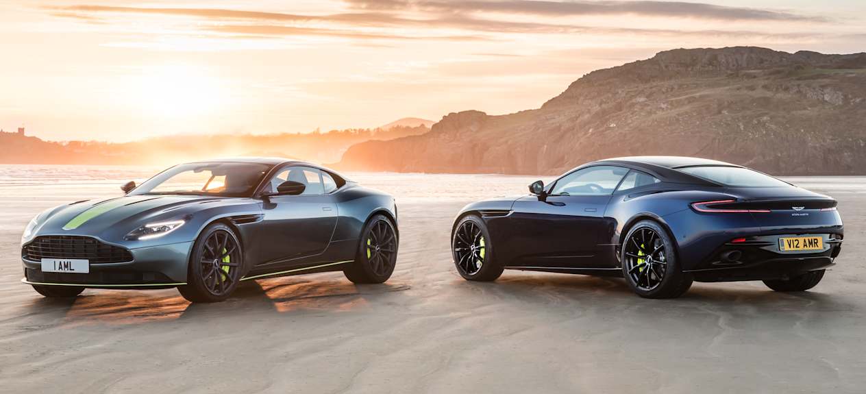 DB 11 AMR : Deux DB11 AMR entrois quart avant et trois quart arrière