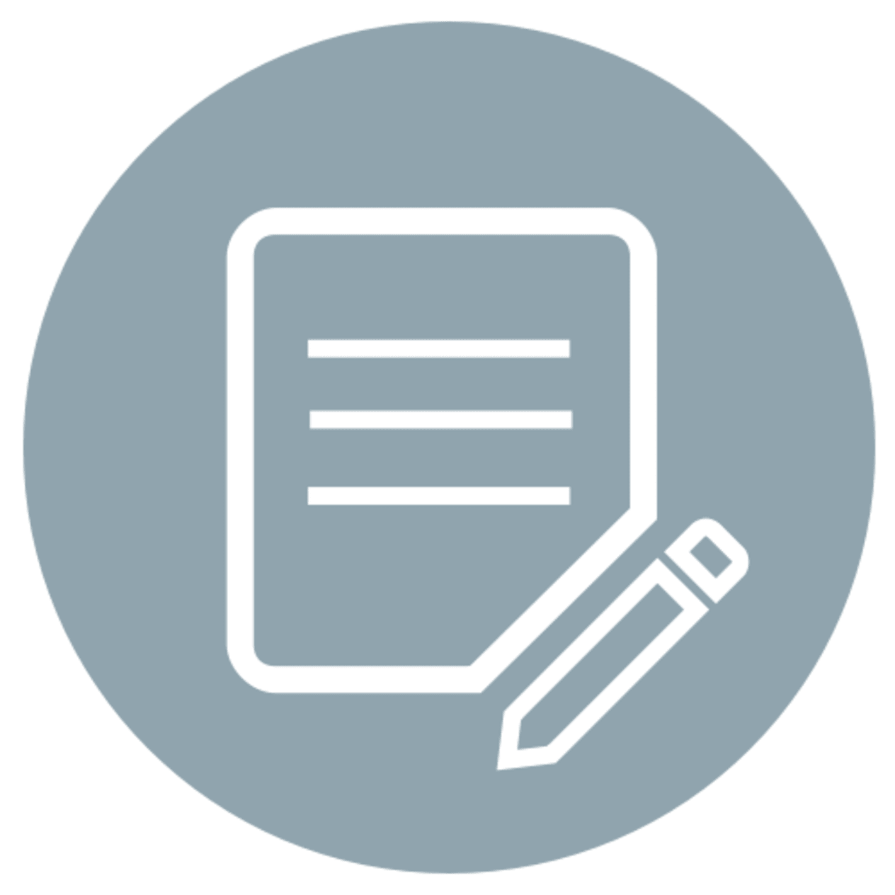 Notepad and Pen