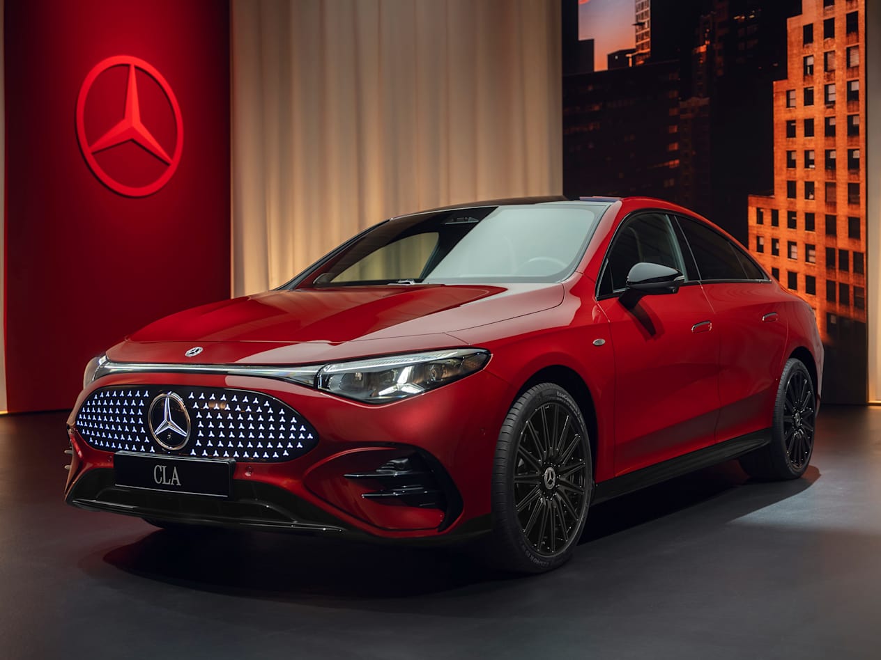 Mercedes CLA 2025 : photo studio