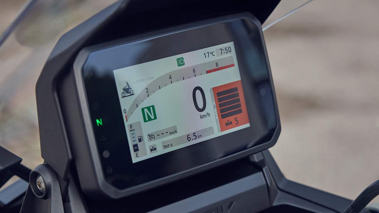Honda X-ADV 2025 : ecran tft