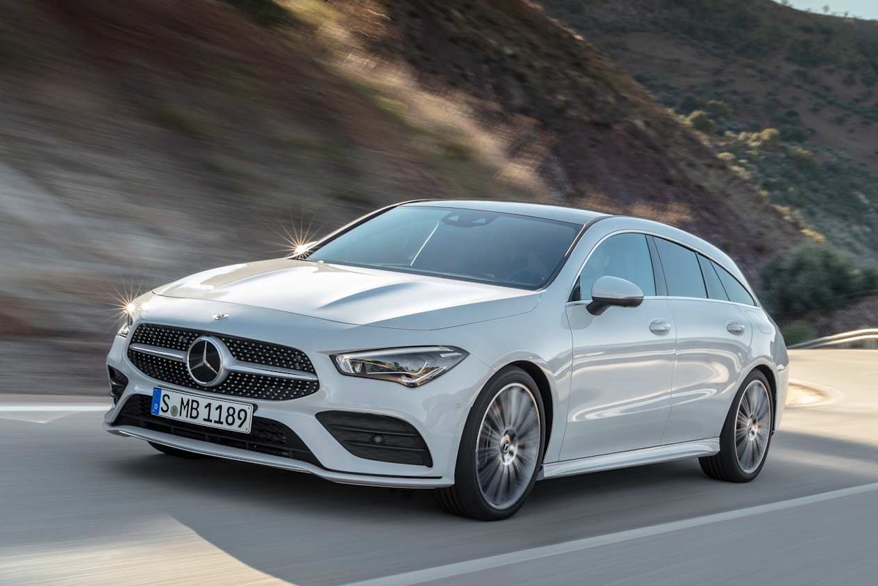 Mercedes-Benz CLA Shooting Brake sur la route