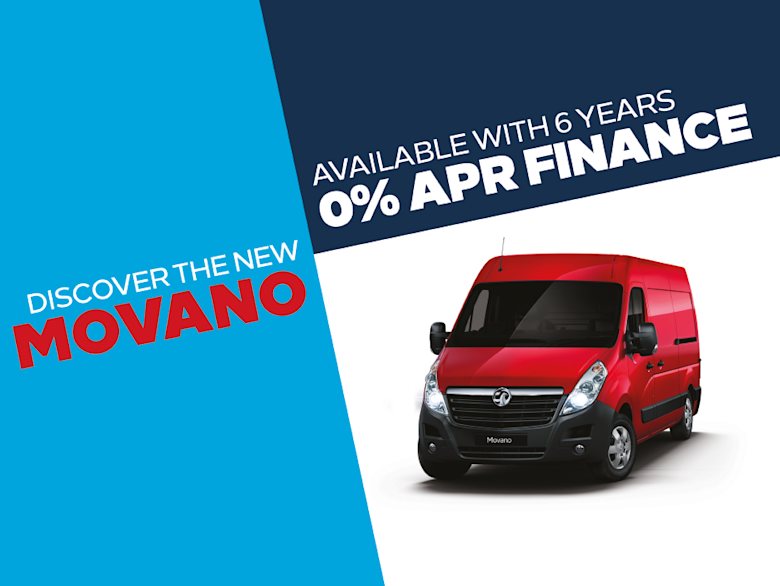 Vauxhall Movano Available With 6 Years 0 Apr Finance Maidstone