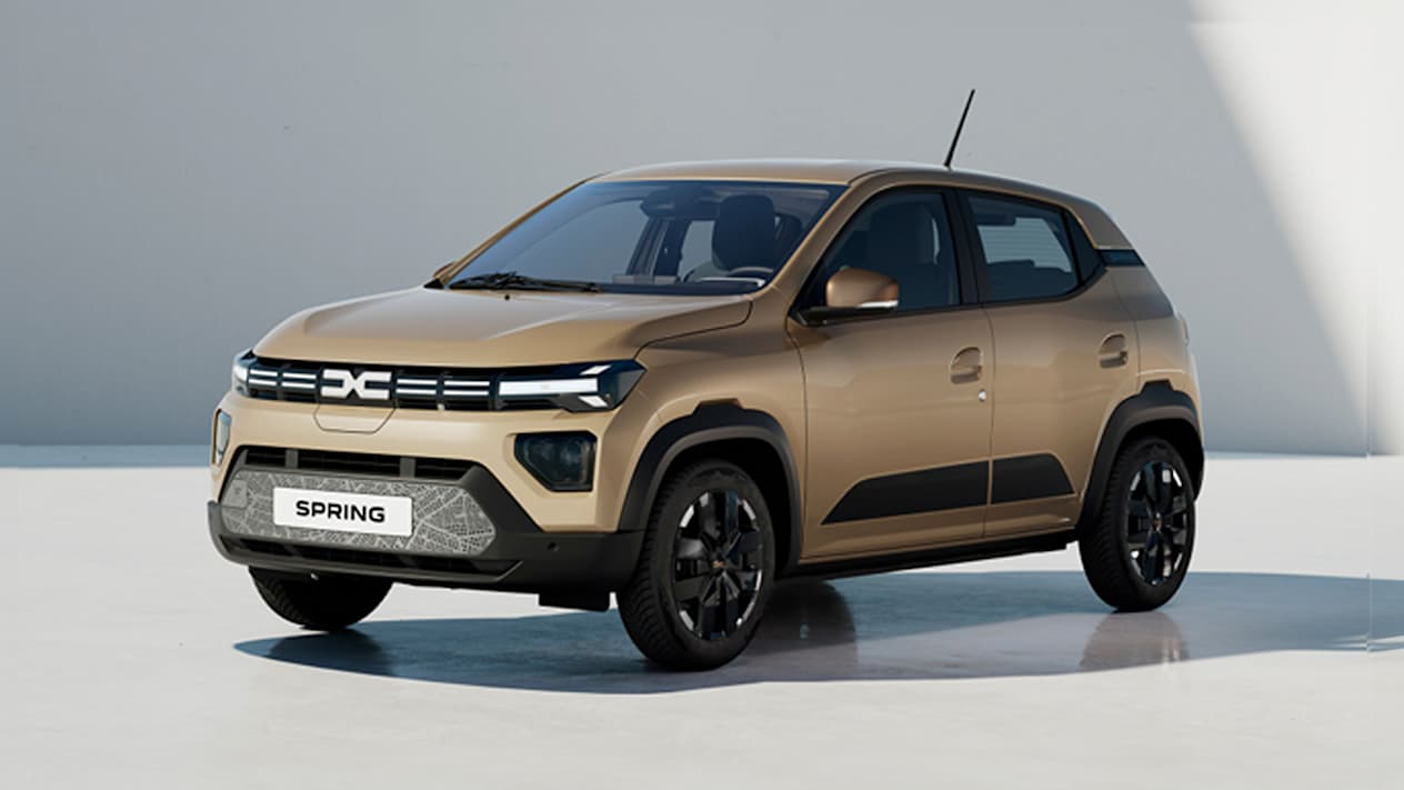 Dacia spring electric safari beige