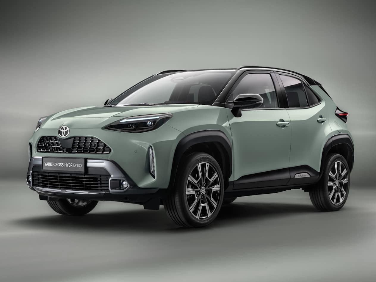 Toyota Yaris Cross 2024 : trois quarts avant gauche statique