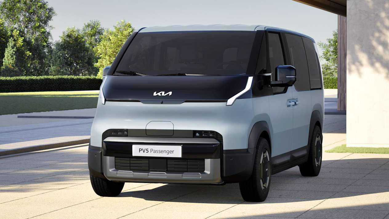 Kia PV5 Passenger 2025 : face avant statique