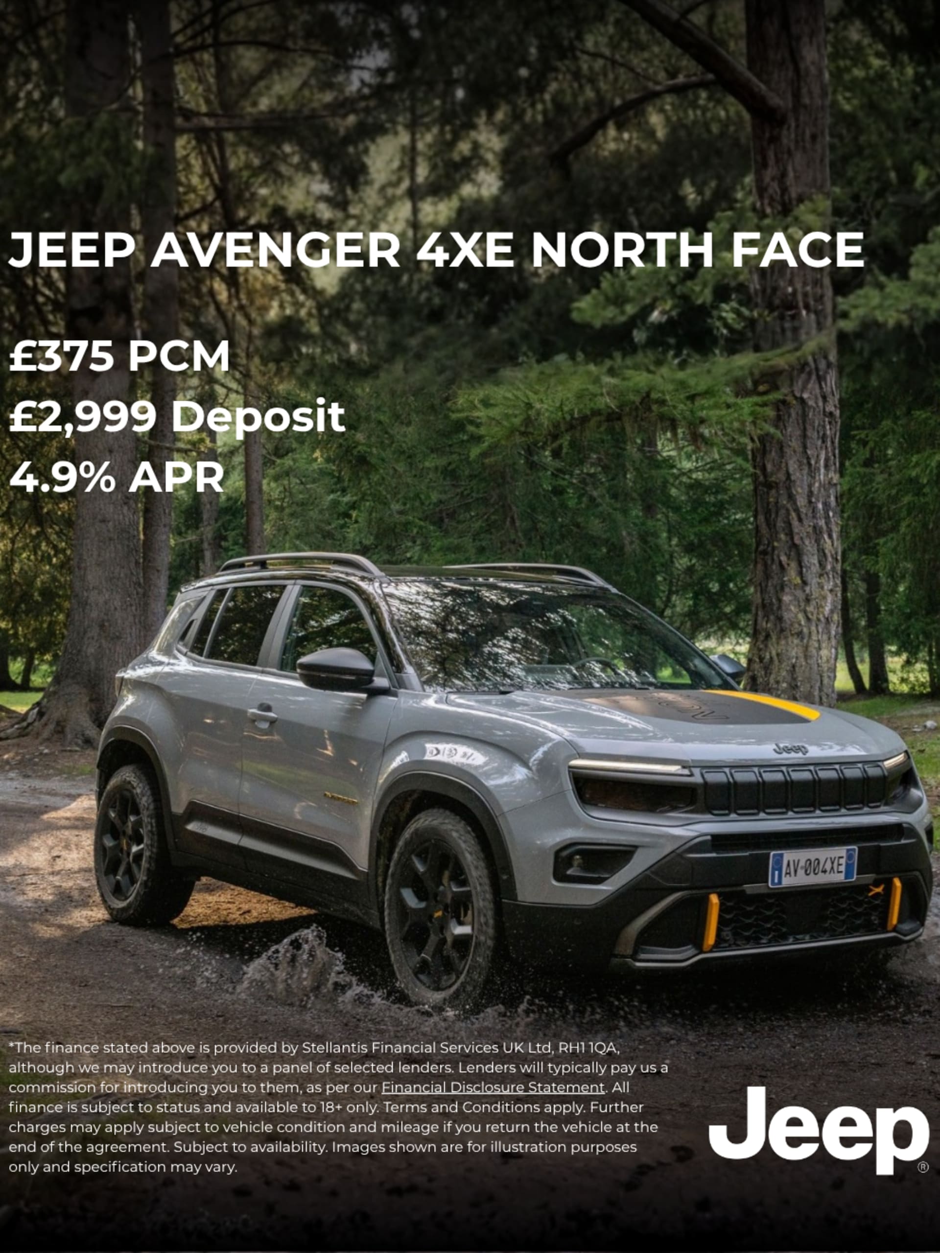 Jeep Avenger 4XE North face 