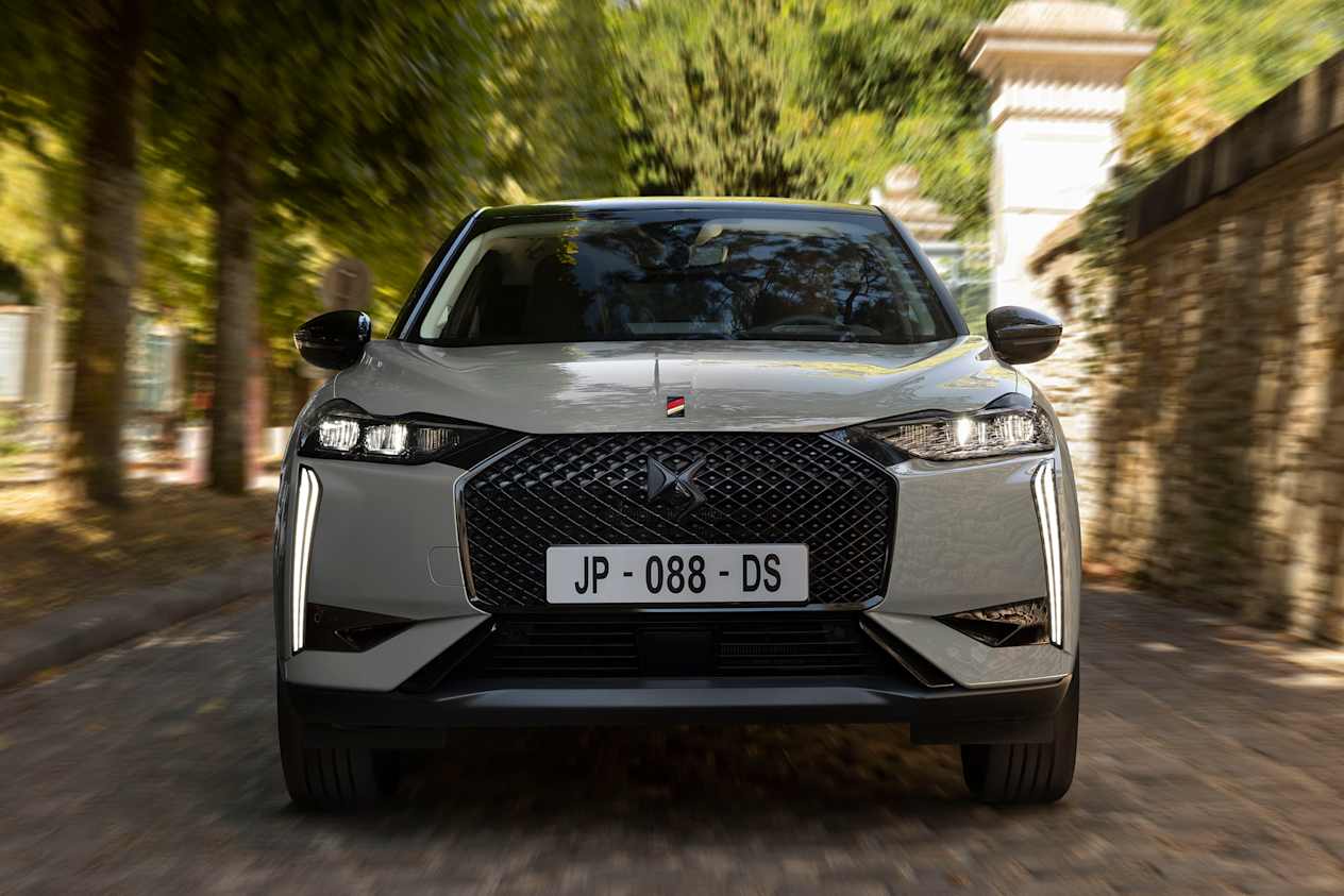 Nouvelle DS 3 (2025) Performance Line : Face avant