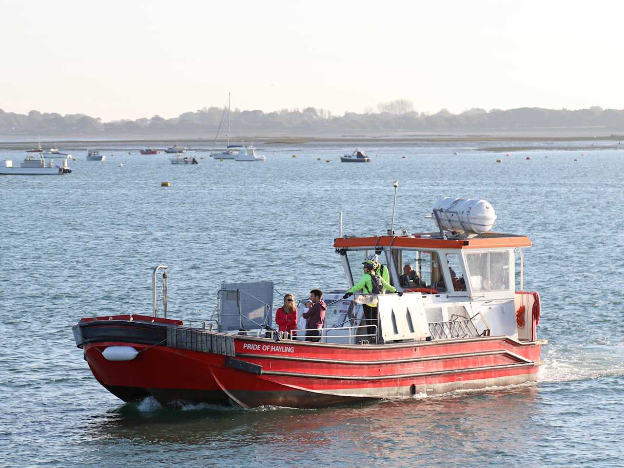 Snows are helping keep business sailing smoothly for Hayling Ferry service in Portsmouth