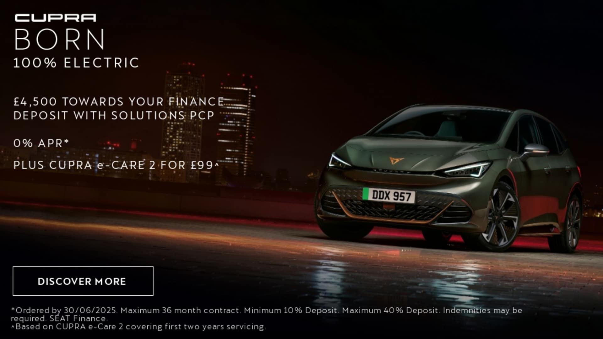 CUPRA Born PCP Offer