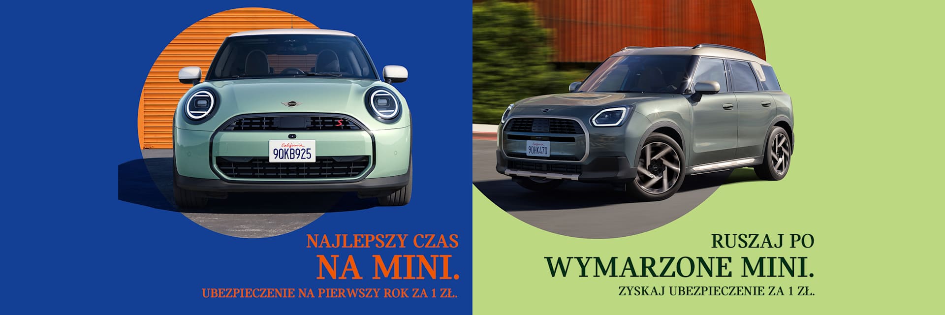 Pakiet ubezpieczeń AC/OC na nowe MINI za 1 zł