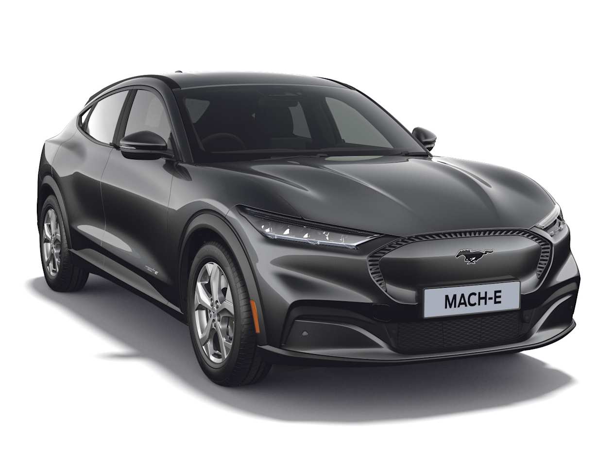 Image of a Mach-E RWD Carbonized Grey