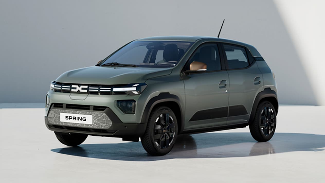 Dacia spring electric khaki 