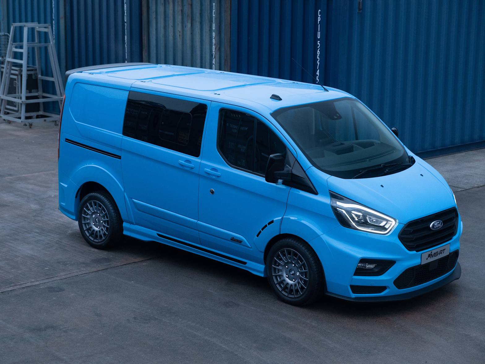 ford transit custom blue colour code