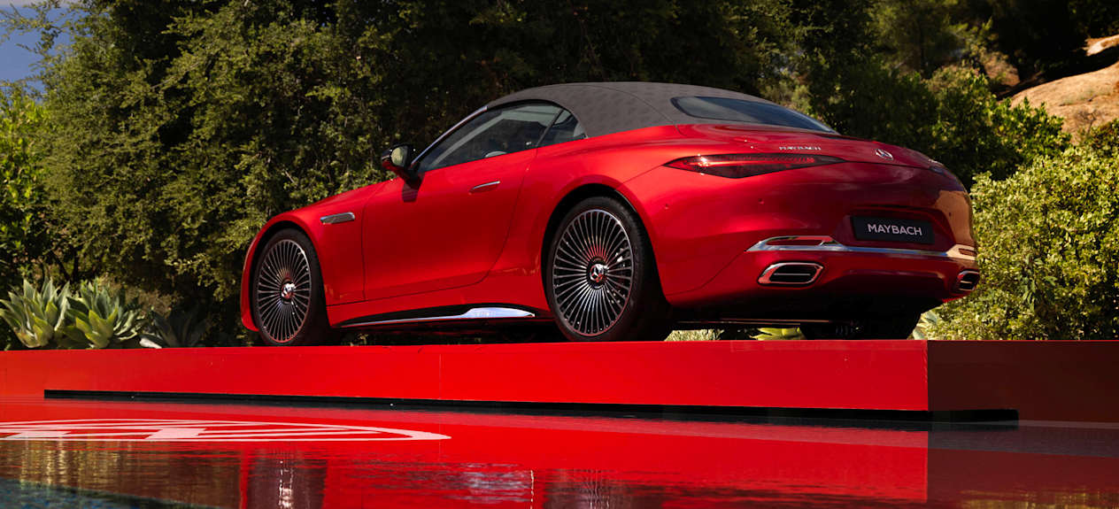 Mercedes Maybach SL capote 