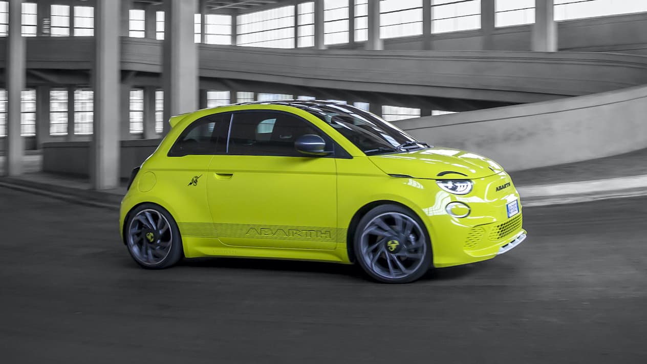 Fiat Abarth 500e Scorpionissima : Profil