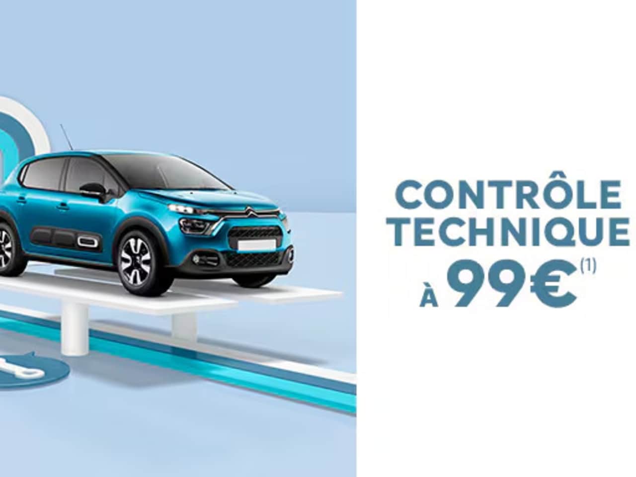 Contrôle Technique à 99€*