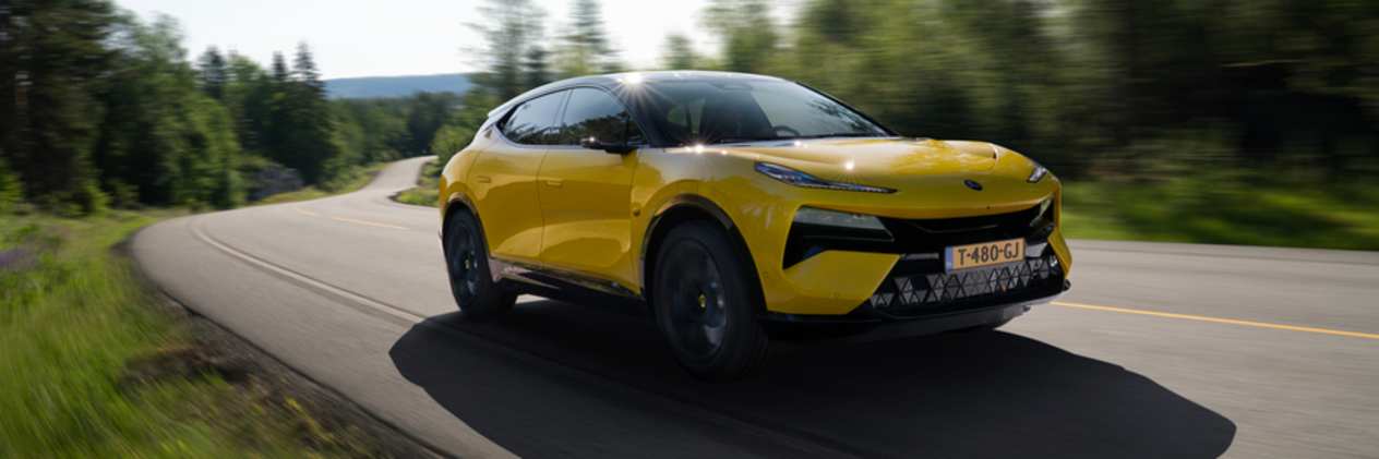 Lotus Eletre : vue 3/4 avant