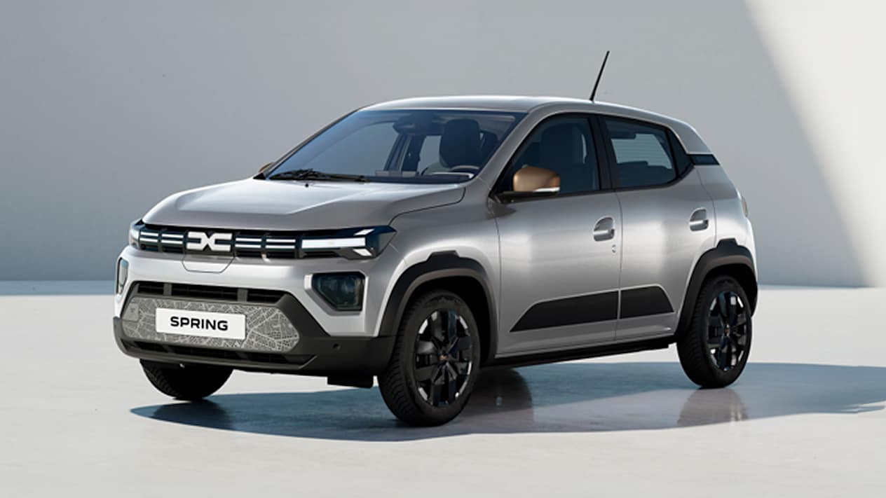 Dacia spring electric lightning grey