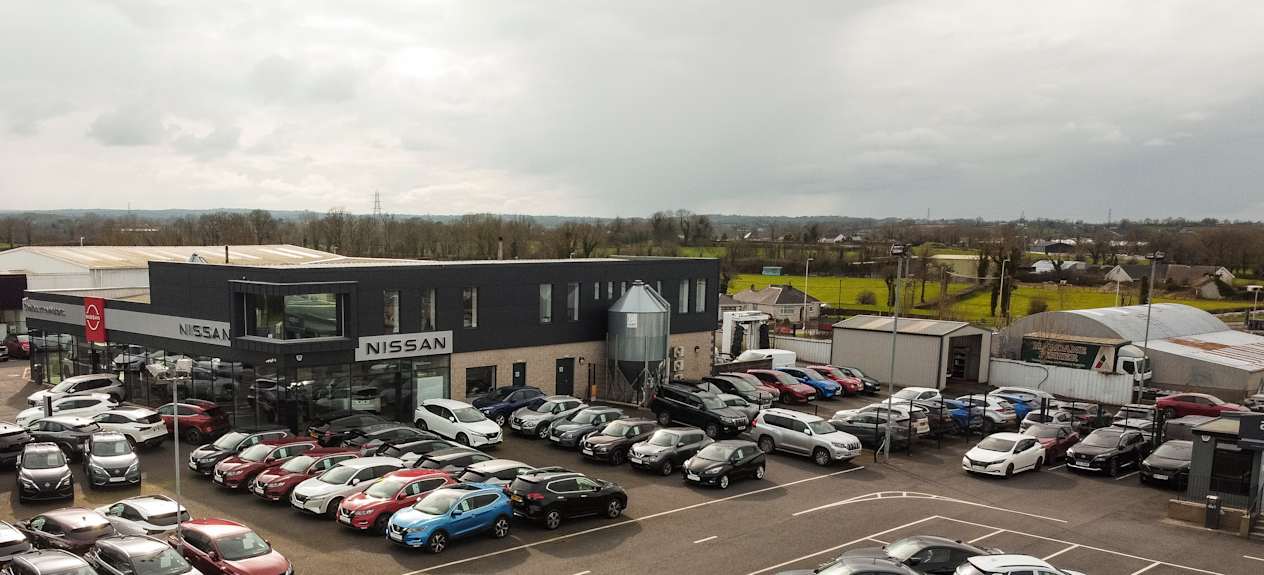 Aerial Drone Photo of Nissan Site