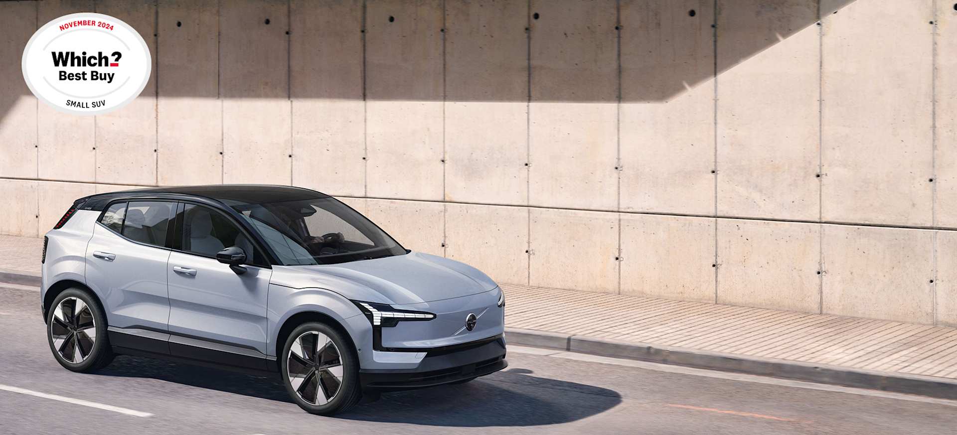 The fully electric EX30 