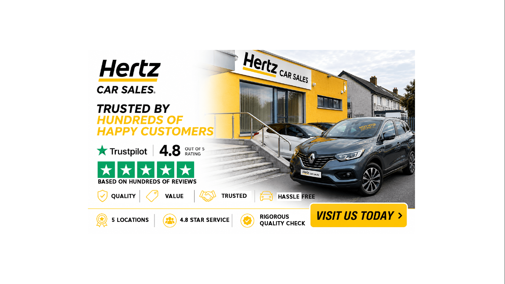 Find out why we are rated excellent on Trustpilot!