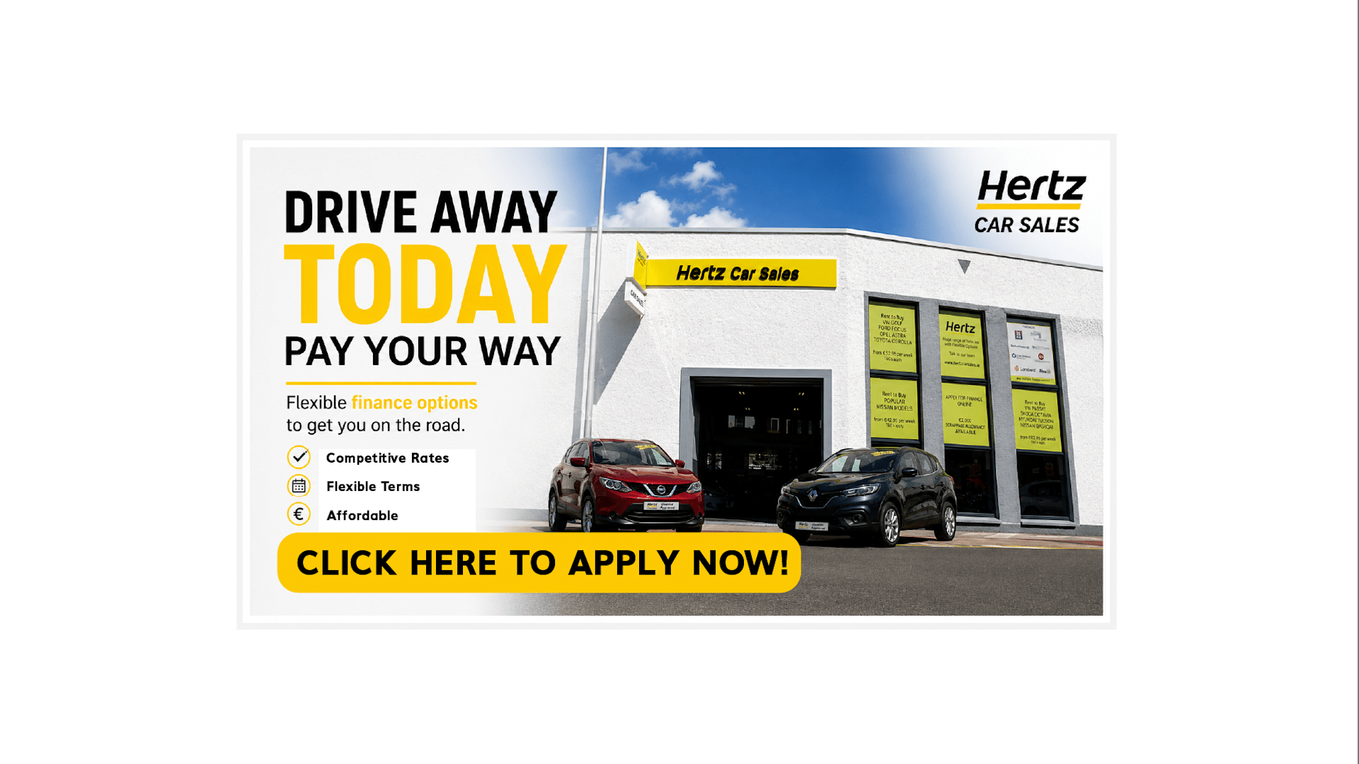Finance Your Next Car with Hertz Car Sales