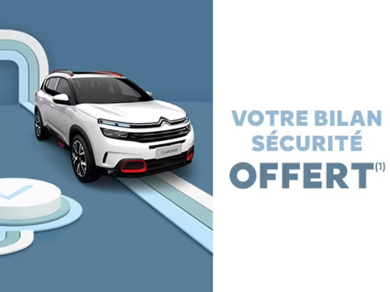 Votre Bilan Sécurité Citroën Offert*
