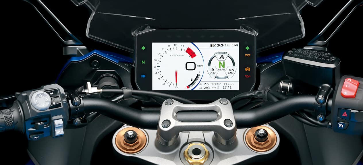 Suzuki GSX-S1000 GT ecran TFT