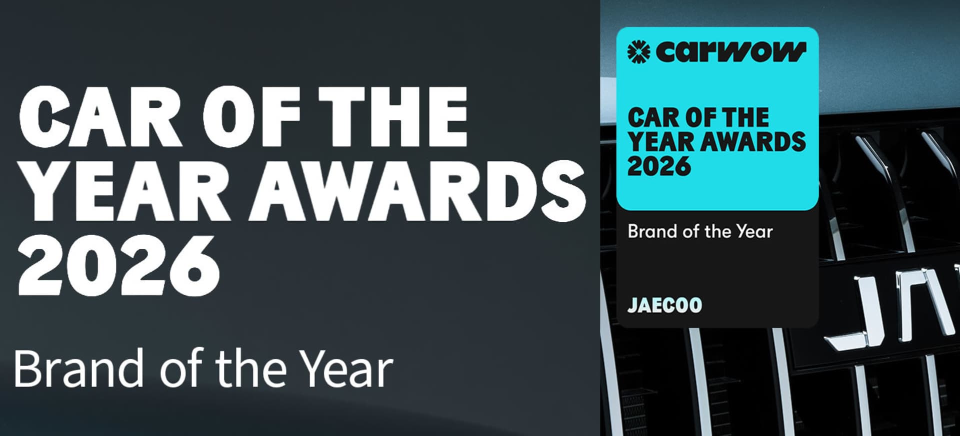 JAECOO - BRAND OF THE YEAR