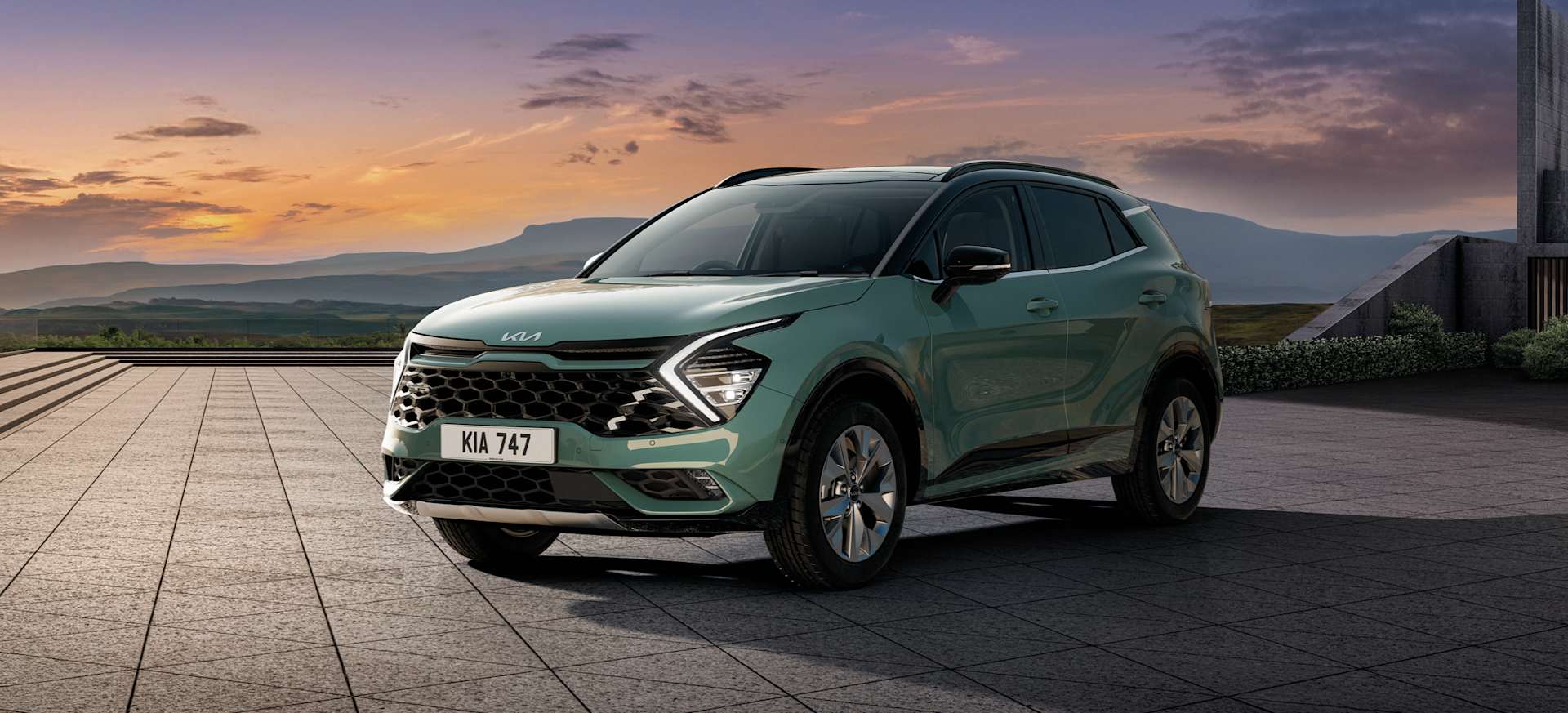 The Kia Sportage