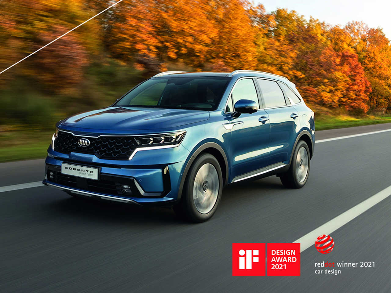 Kia Sorento triumphs in Red Dot and iF design award competitions