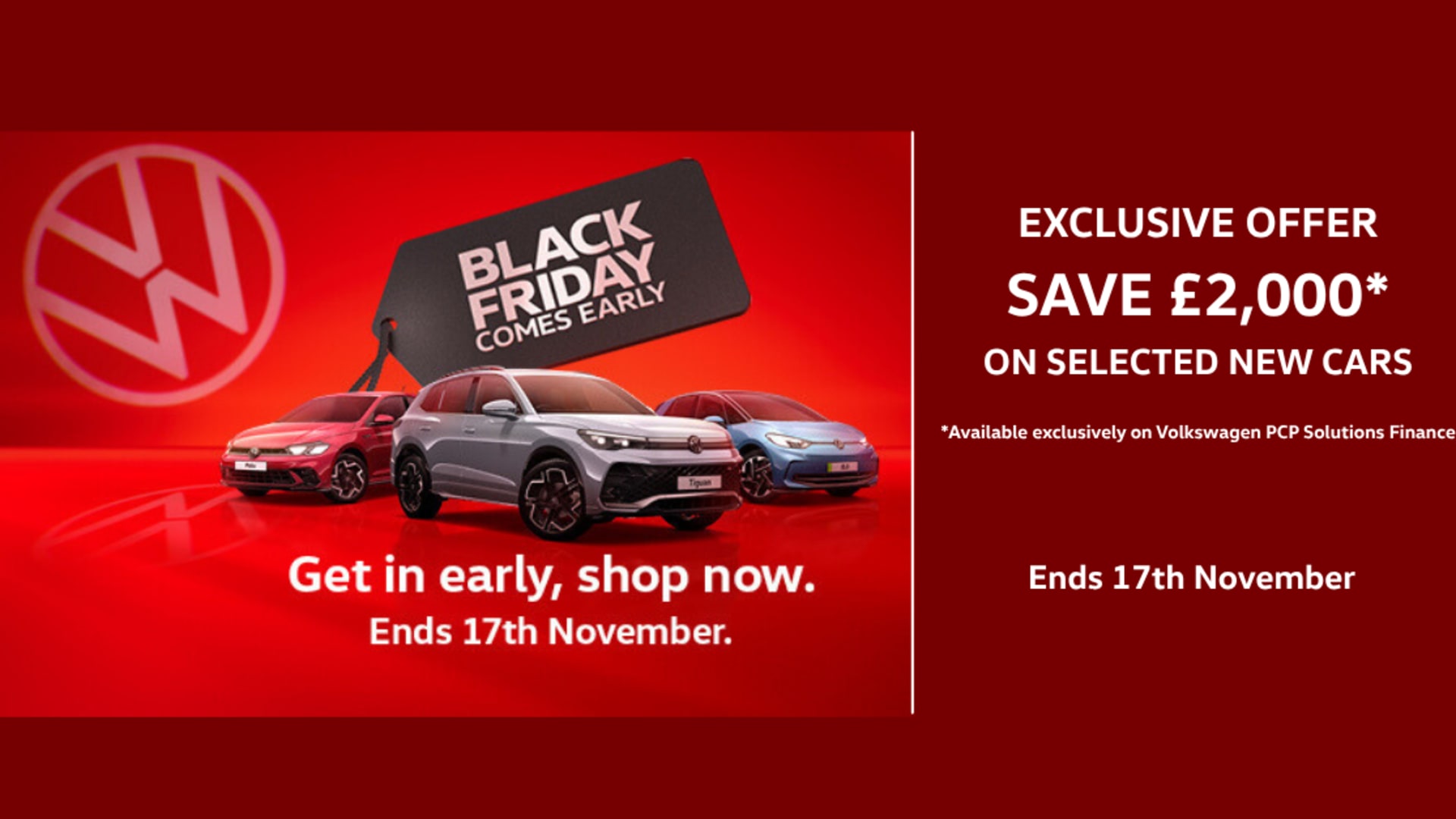 Black Friday New Car Offer