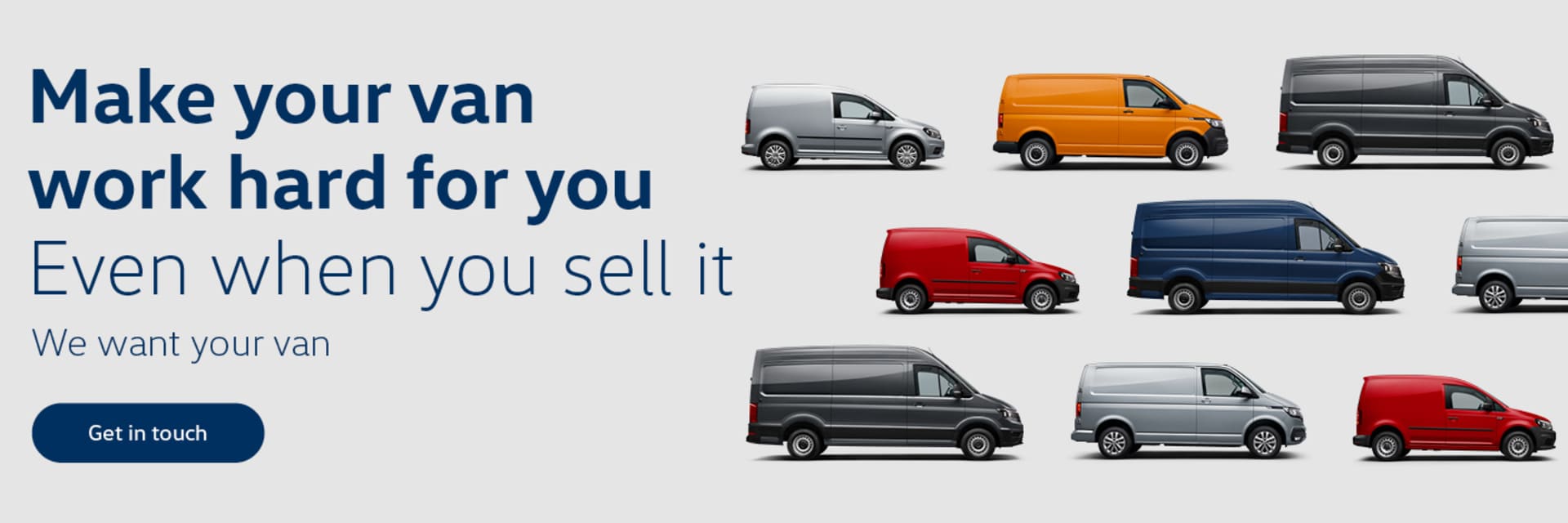 We want your van