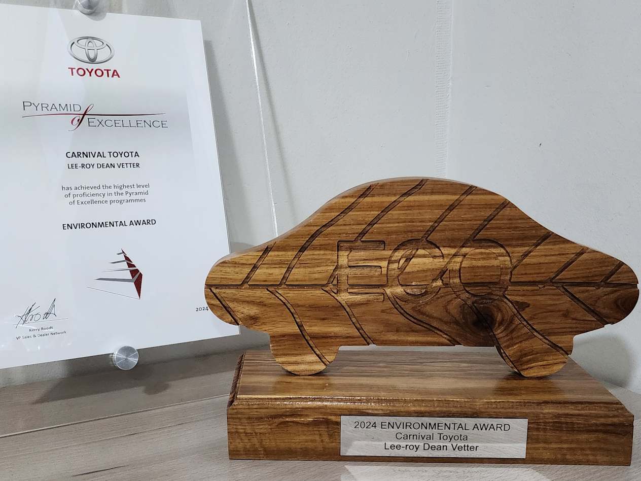 Carnival Toyota Wins Eco-Friendly Dealer Award