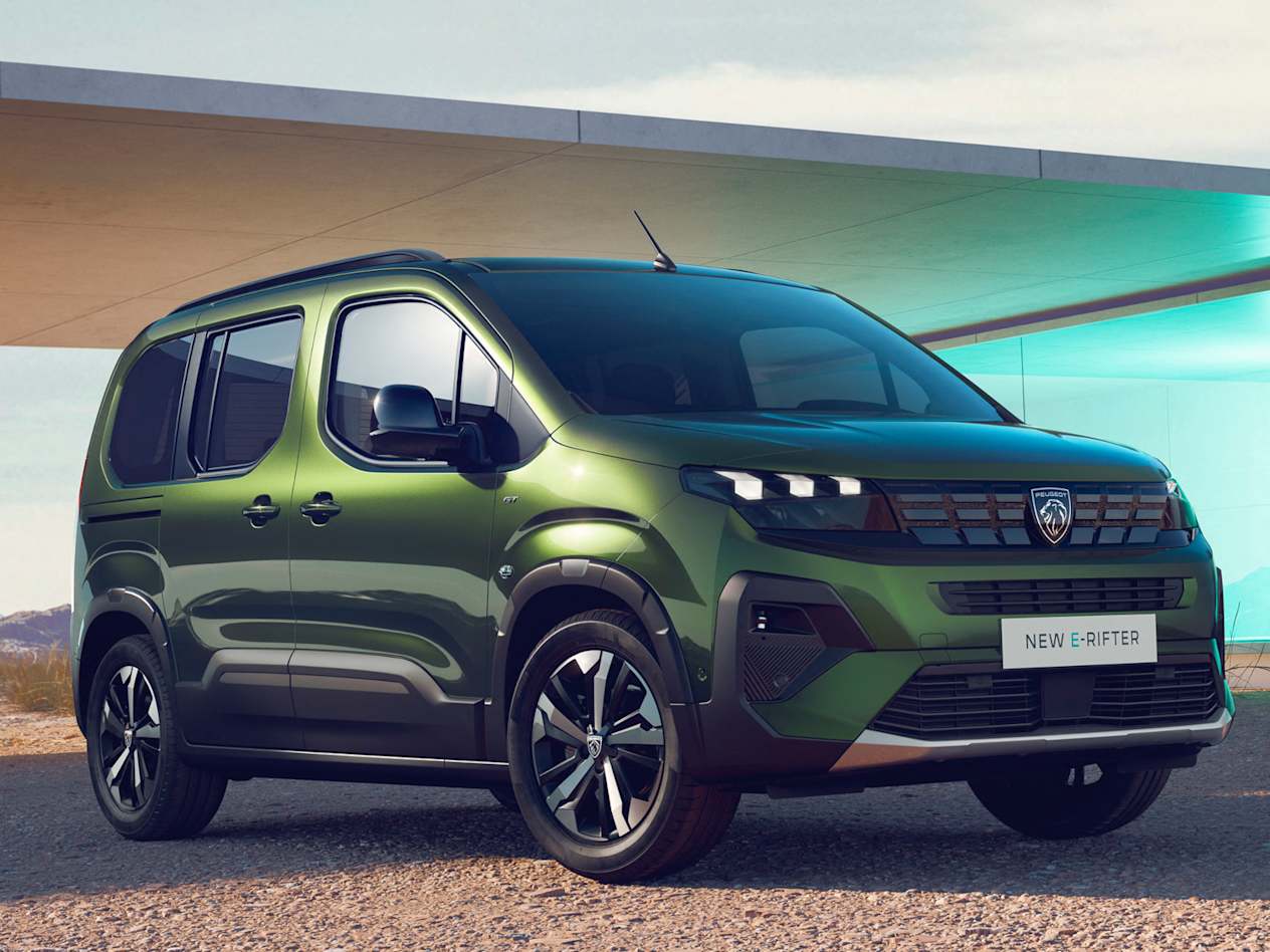 Peugeot Rifter 2024 : trois quarts avant droit statique