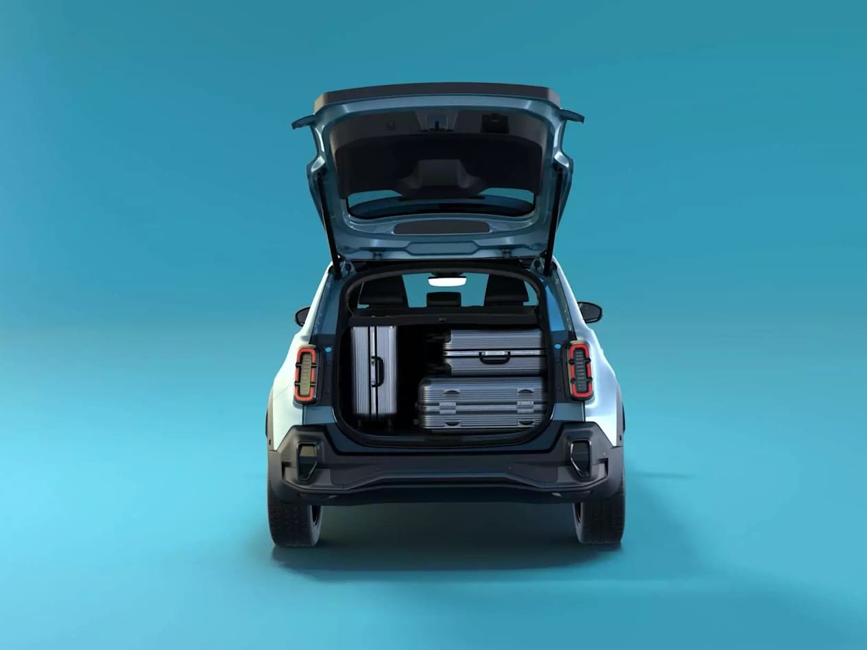 Large Renault 4 Electric Boot