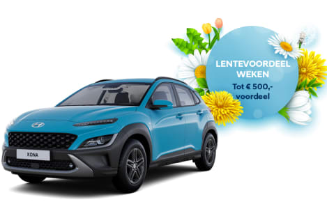 Lentevoordeel weken - Hyundai KONA - Hyundai Wittenberg