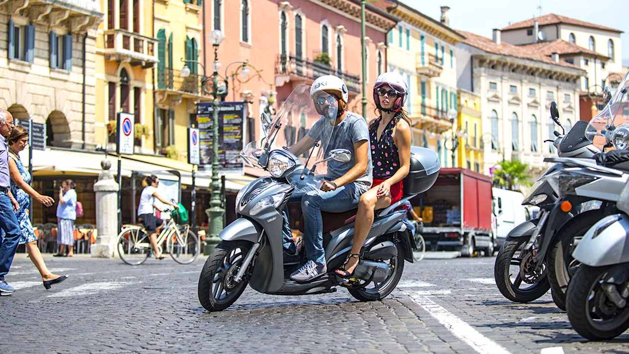 KYMCO PEOPLE S 125 deux passagers